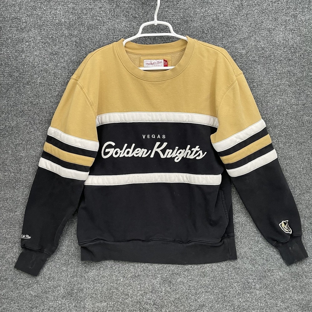 Mitchell And Ness Golden Knights Pullover Sweatshirt Men's Sz XL Crew Neck